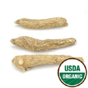 organic chinese ginseng root